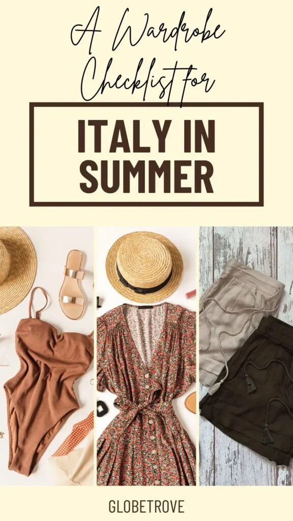 What to wear in Italy in summer