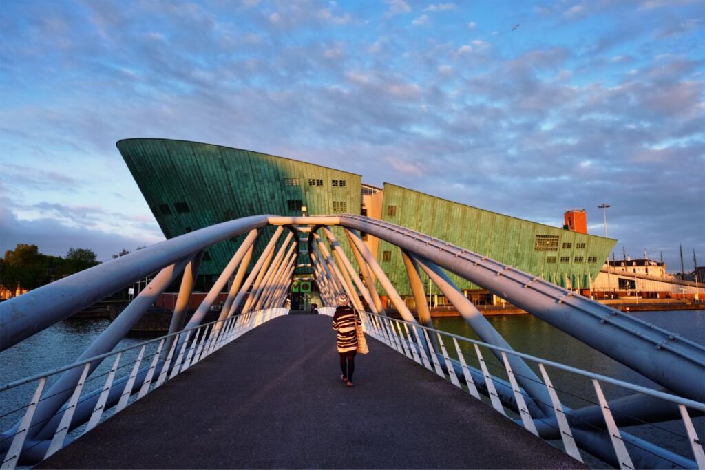 NEMO Science museum is a pretty awesome place and one of the cool things to do in Amsterdam in summer with kids.