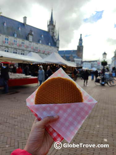 Stroopwafels are definitely one of the must tries in Gouda.