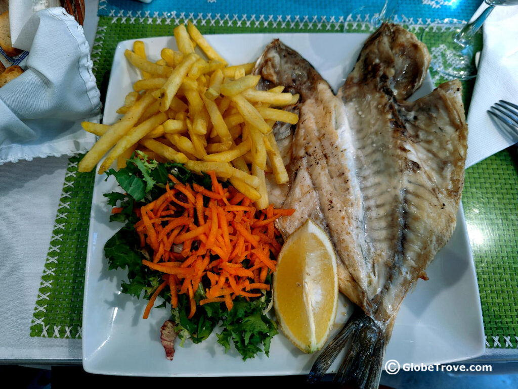 The fried fish at Nova Esrela was on point and put it at the top of my list of best restaurants in Cascais