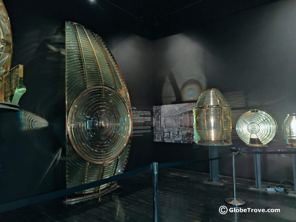 A glimpse of the bulbs used inside lighthouses.