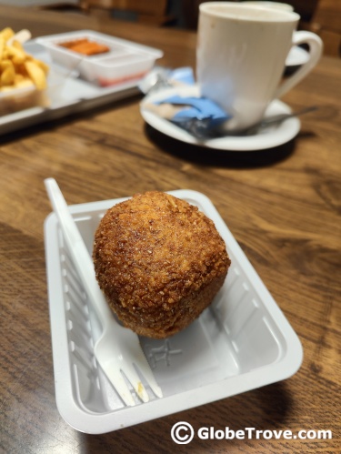 Eierbal is one of the famous food in the Netherlands in the north