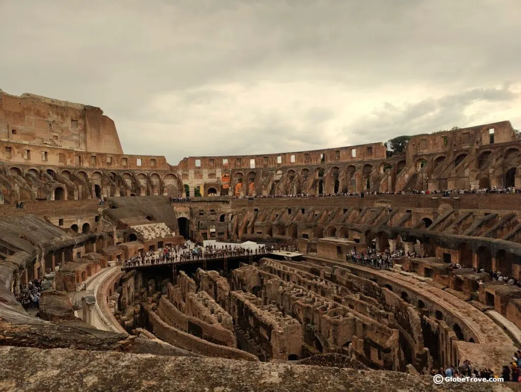 Which Colosseum Tickets To Buy? 2 Colosseum tickets for the Underground arena