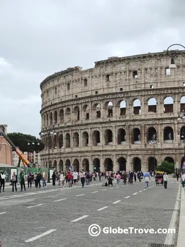 Which Colosseum Tickets To Buy? 3 Colosseum on a cloudy day