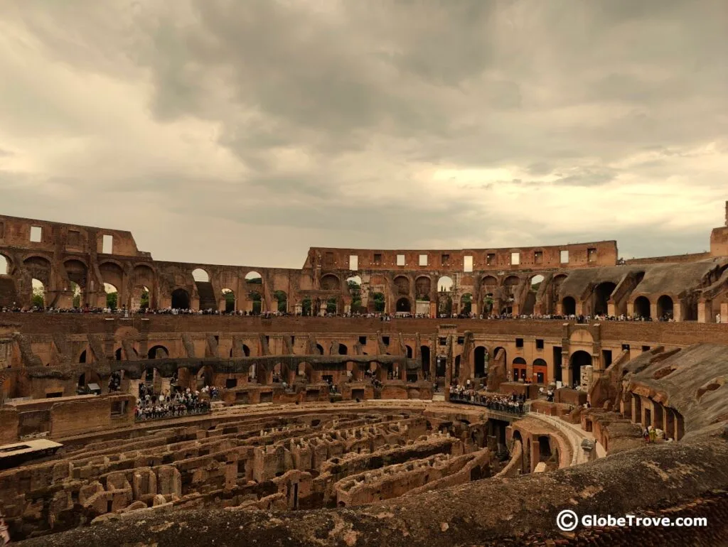 Which Colosseum Tickets to buy based on experience