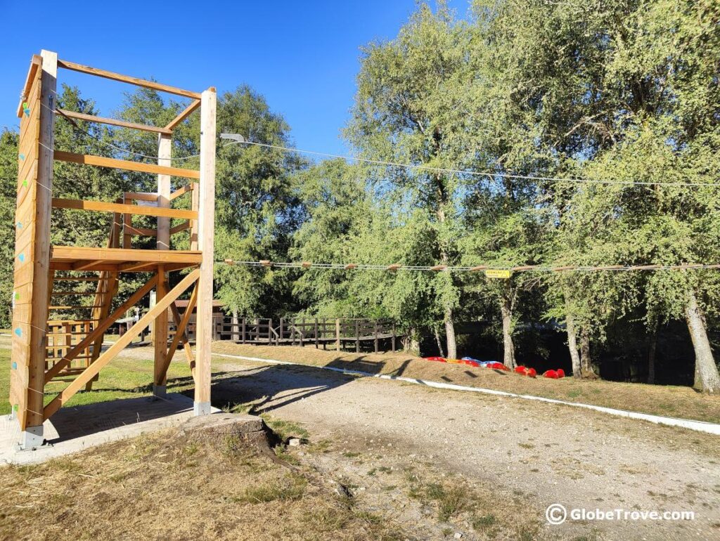 Boticas Parque - A Rare Mix Of Comfort & Nature 6 The rope course at Boticas Parque