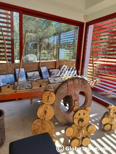 Handicrafts at Boticas Parque in Portugal