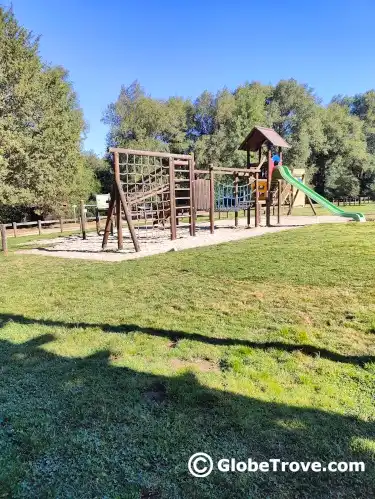 One of the playgrounds in Boticas Parque