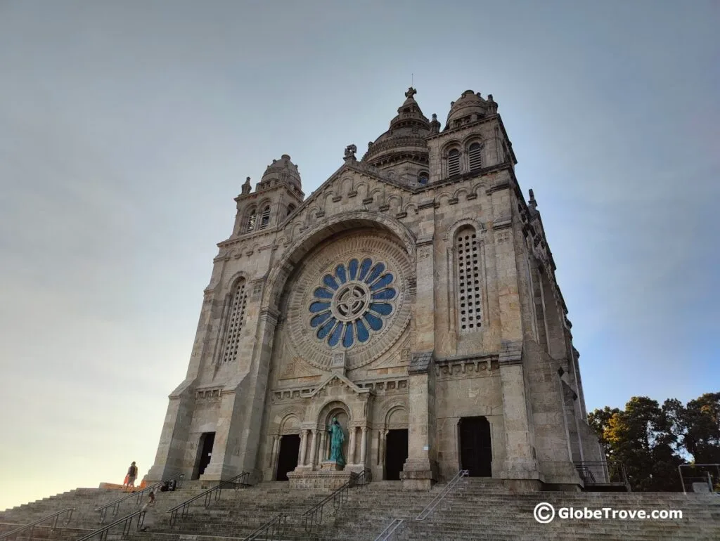 Sanctuary of the Sacred heart of Jesus is one of the most visited spots even as part of day trips from Porto.