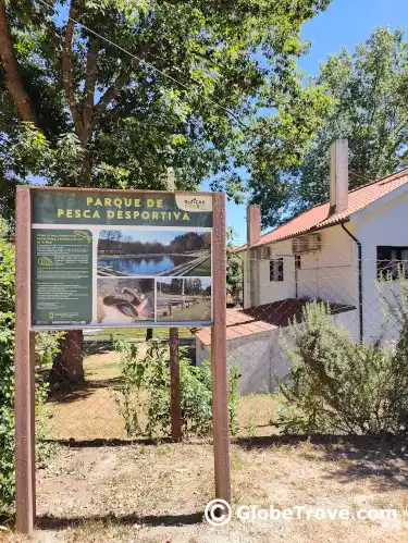 Trout fishing in Boticas Parque