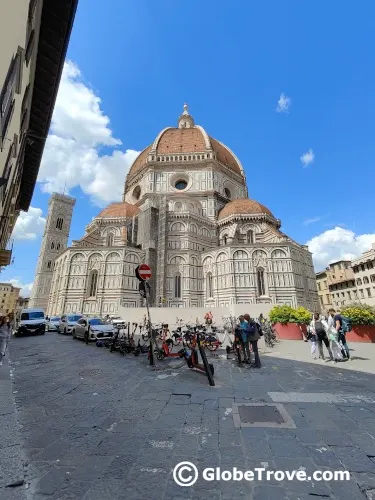 Piazza Del Duomo with the impressive cathedral is one of the free things to do in Florence.