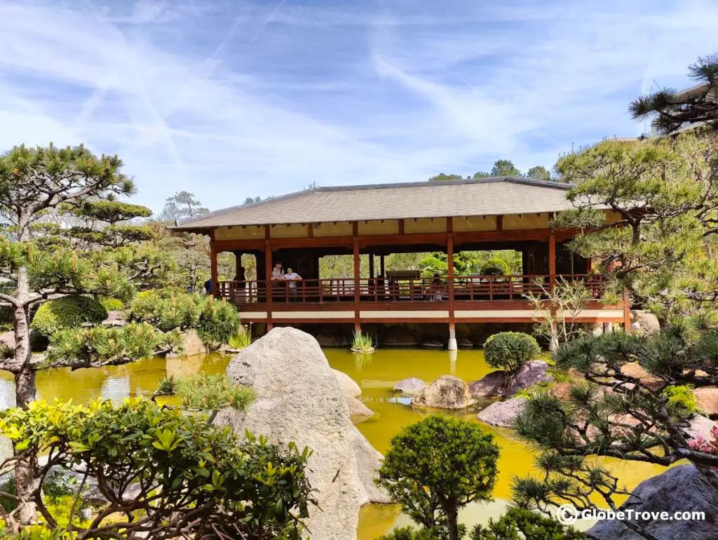 The Japanese gardens in Monaco are gorgeous
