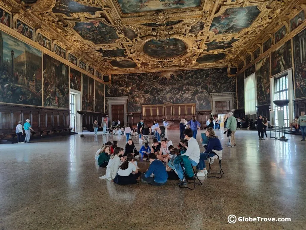 One of the many gorgeous museums in Venice