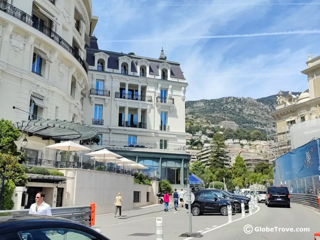 Traffic near the famous casino