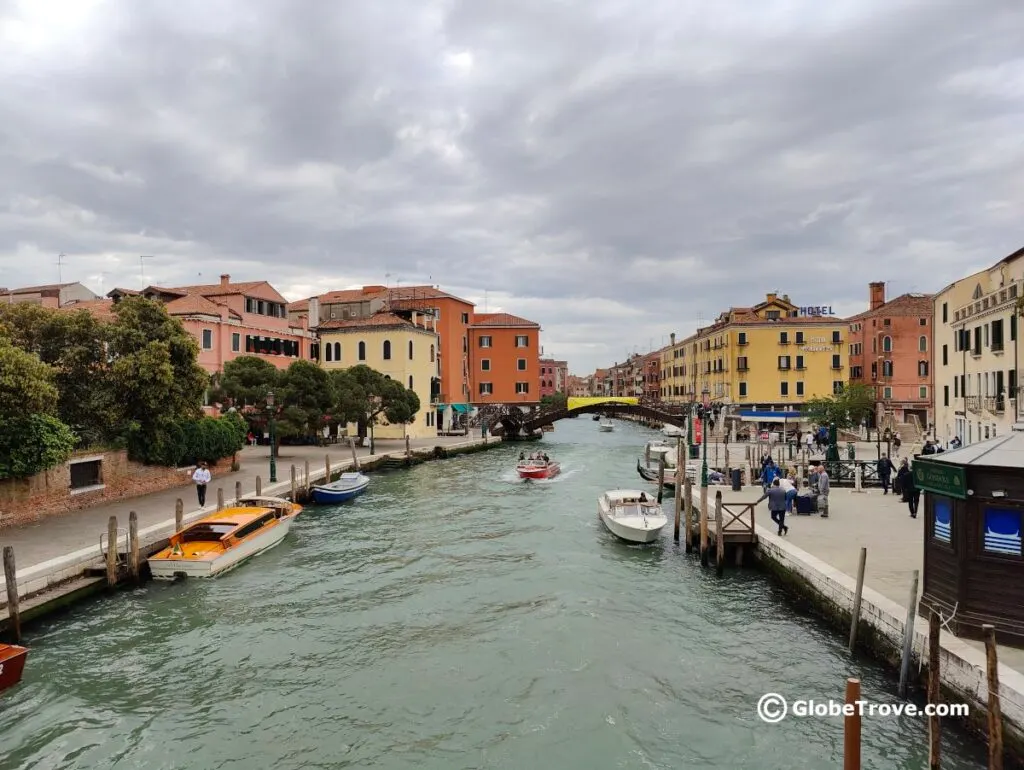 Venice city canals