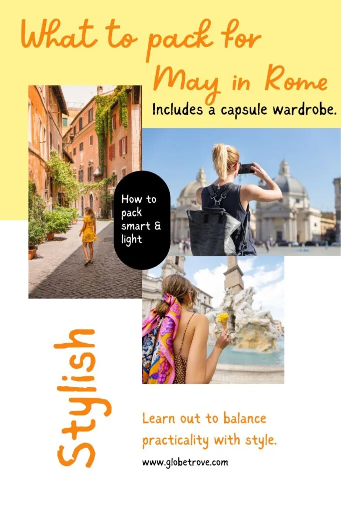 What to wear in Rome in May