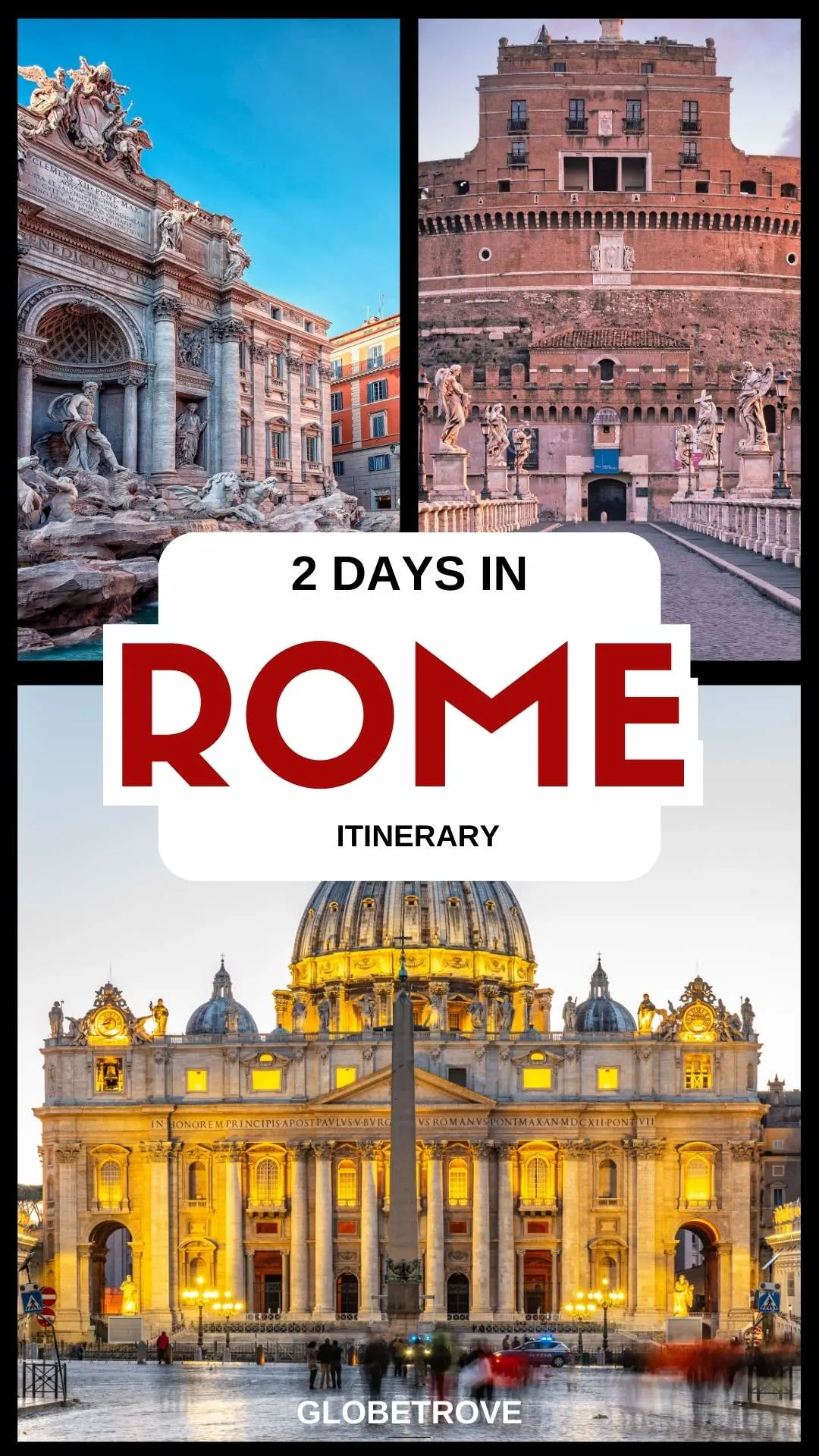 2 days in Rome itinerary