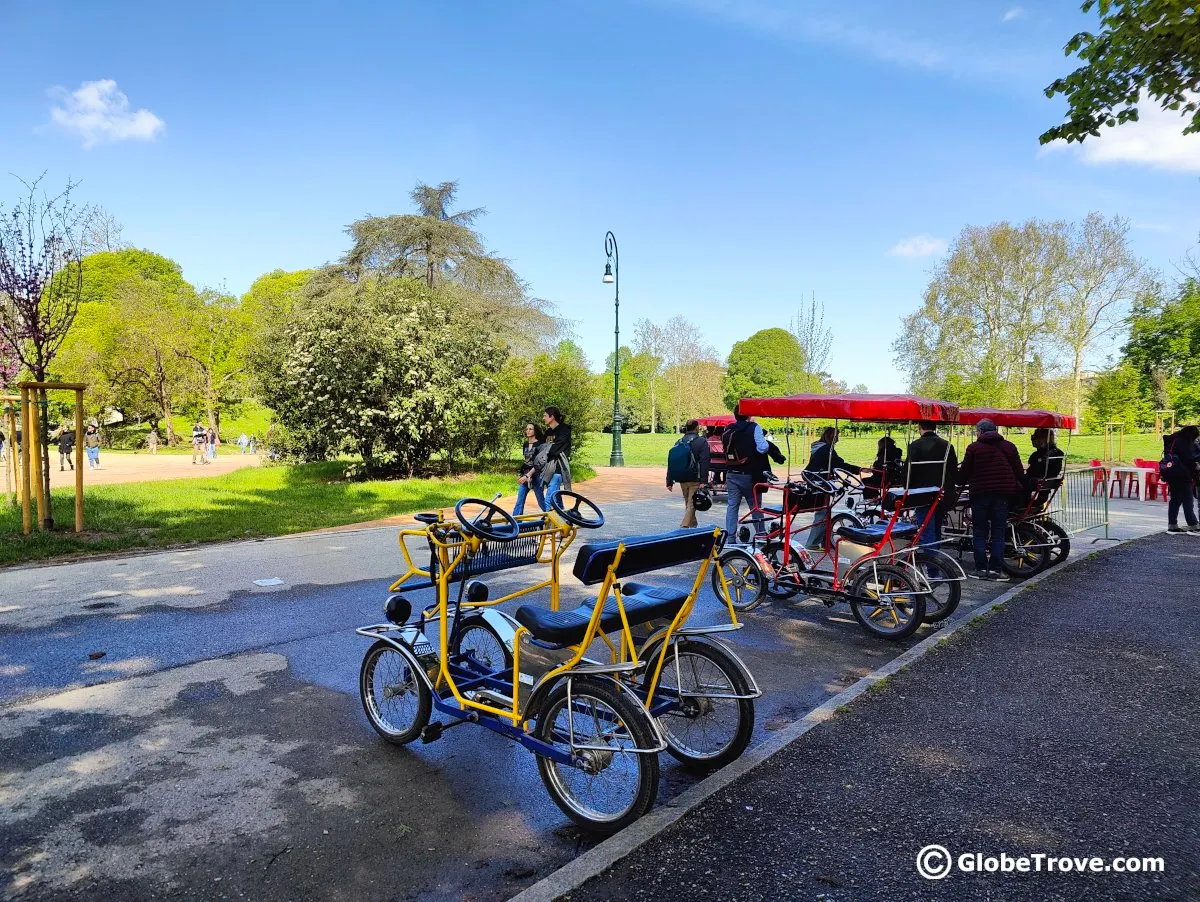 Parco del Valentino is one of the best places to spend time with kids in Turin