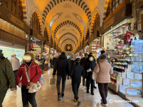 The Grand Bazaar is one of the cool places to shop in Istanbul