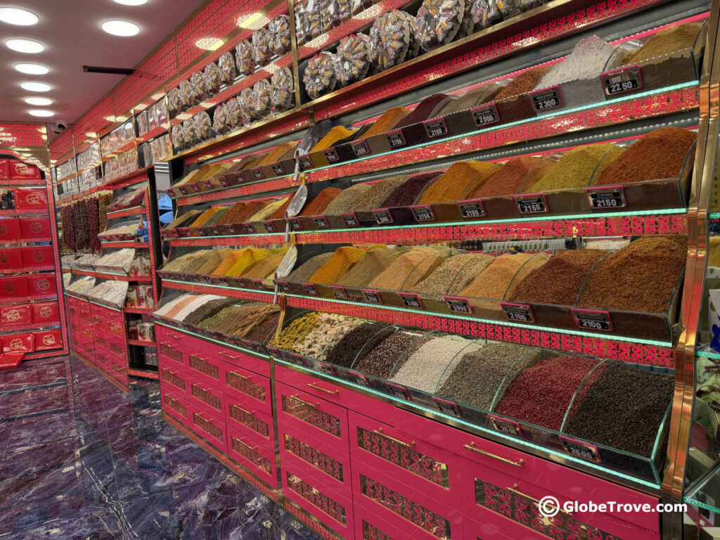 Turkish spices are great souvenirs from Istanbul
