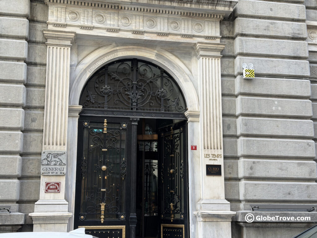 Les Temps is one of the newer hotels in Galata and definitely one of the top picks on where to stay in Istanbul