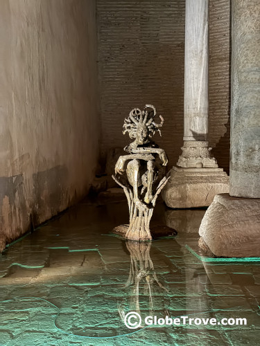 Basilica Cistern Tickets: Day vs Night Prices (and How to Avoid Overpaying) 2 Medusa at the Basilica Cistern