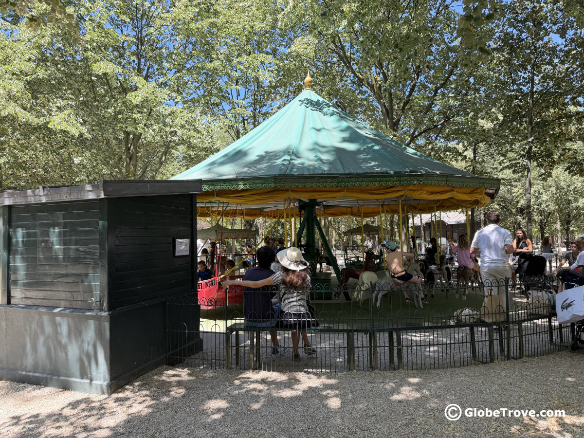 Latin Quarter in Paris - Fun Things To Do & Pro Tips 8 Carrousel du Luxembourg is a unique merry-go-round that is open for kids to use in Paris