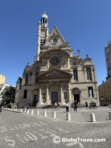 Latin Quarter in Paris - Fun Things To Do & Pro Tips 6 Église Saint-Étienne-du-Mont in Paris