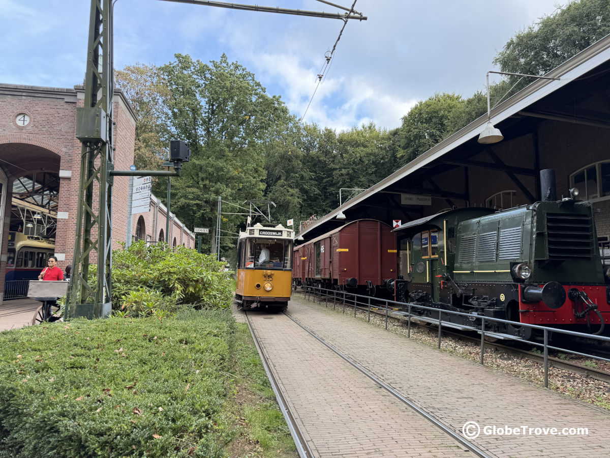 Openluchtmuseum Arnhem - The Open Air Museum You Should Not Miss 5 The historic tram in the open air museum in Arnhem
