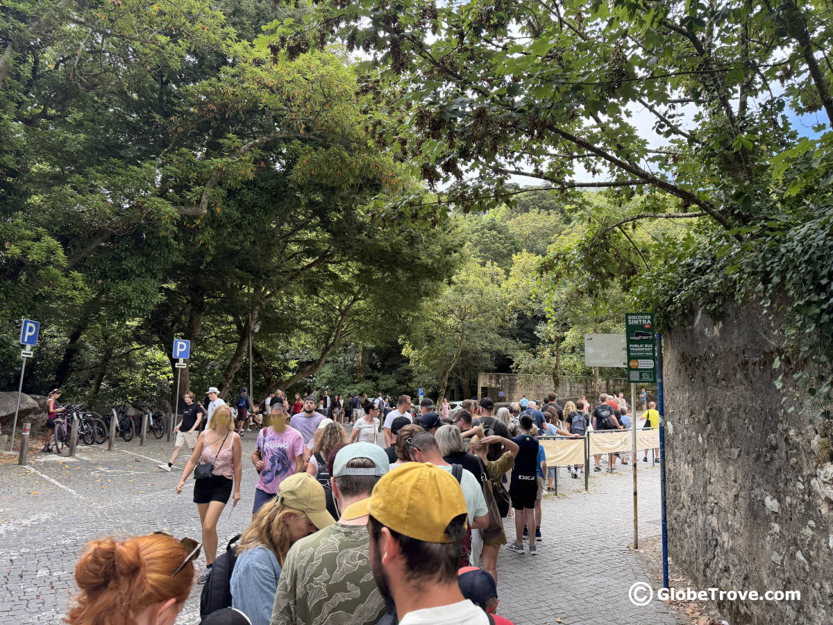 Is The Pena Palace Worth Visiting Inside? - The Honest Truth & The FOMO 2 Pena palace crowds