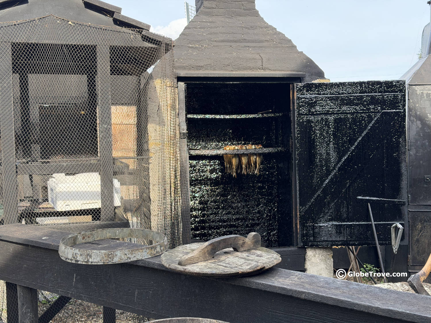 Zuiderzeemuseum In Enkhuizen - A Fun Day Out In The Fresh Air 4 Fish being smoked at the Zuiderzeemuseum in Enkhuizen